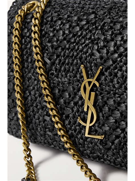 ysl jamie raffia|SAINT LAURENT Jamie leather.